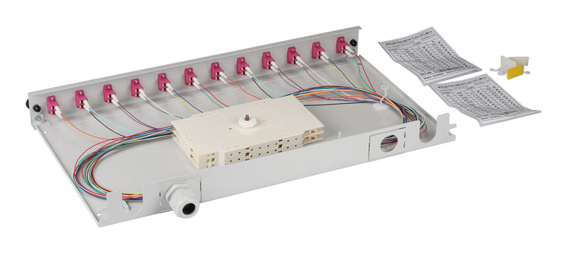 EFB Elektronik BA71901L24OM4 patch panel 1U