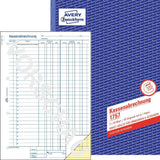 Avery 1757 regnskabsblanket og -bog A4 40 Sider