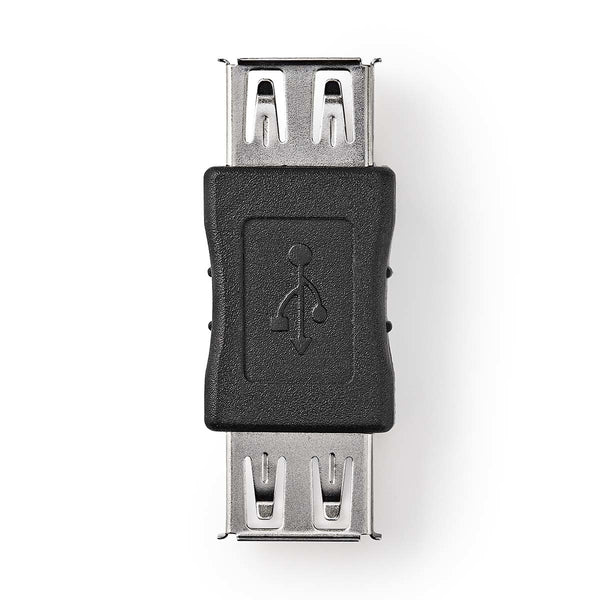 Nedis CCGB60900BK kabel kønsskifter USB-A Sort