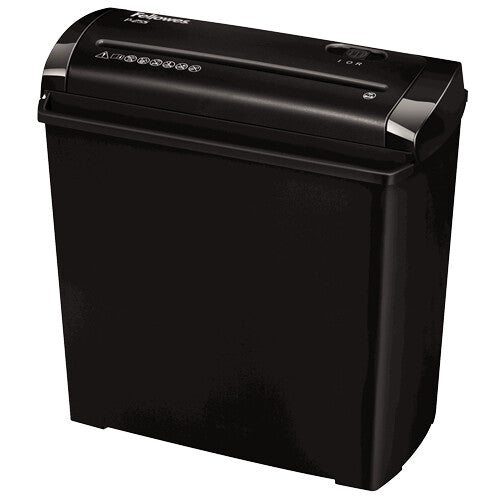 Fellowes P-25S papirmakulator Stribe makulering 22 cm Sort, Grå