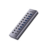UNITEK H1315B01-EU interface hub USB 3.2 Gen 2 (3.1 Gen 2) Type-A 5000 Mbit/s Grå