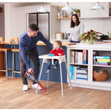 Black & Decker BHHV315J-QW håndholdt støvsuger Sort, Rød Poseløs