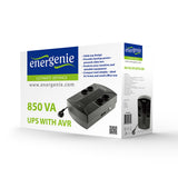 Gembird EG-UPS-002 UPS-enhed 0,85 kVA 510 W 4 AC stikkontakt(er)