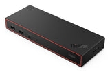 Lenovo ThinkPad USB4 Dock 5000 Ledningsført Thunderbolt 4 Sort