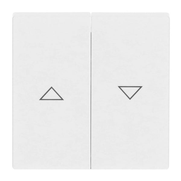 Busch-Jaeger 2CKA001751A2756 kontaktplade & kontakthætte Hvid