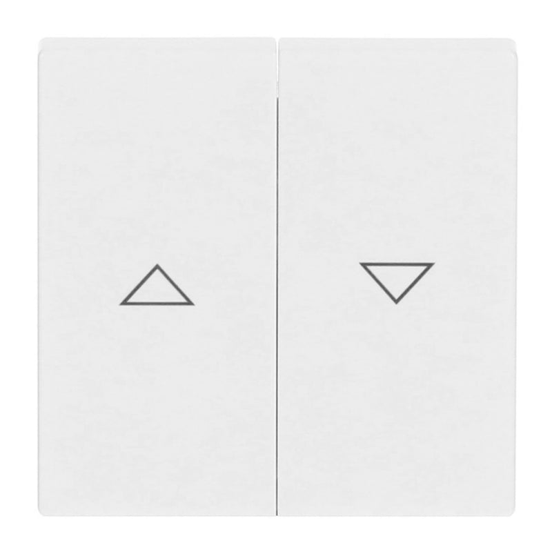 Busch-Jaeger 2CKA001751A2756 kontaktplade & kontakthætte Hvid
