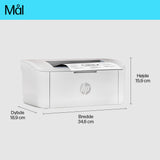 HP LaserJet M110w Trådløst Sort og hvid Printer