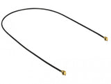 DeLOCK 89609 koaxial kabel 1.13 0,3 m MHF (I-PEX) Sort, Guld