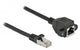 DeLOCK 87005 netværkskabel Sort 5 m Cat6a S/FTP (S-STP)