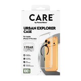 PanzerGlass CARE™ by ® Urban Explorer Case Transparent m. Sort MagSafe iPhone 17 Pro Max