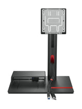 Lenovo 4XF1K03170 skærmbeslag og -stativer 68,6 cm (27") Skrivebord Sort