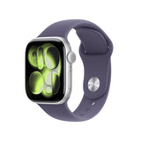 Apple Watch Series 11 OLED 42 mm Digital 374 x 446 pixel Berøringsskærm 5G Sølv Wi-Fi GPS (satellit)