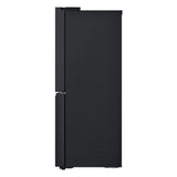 LG InstaView GMG960EVJE side-by-side køle-fryseskab Fritstående 638 L Sort