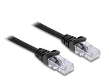 DeLOCK 91236 netværkskabel Sort 3 m Cat5e U/UTP (UTP)