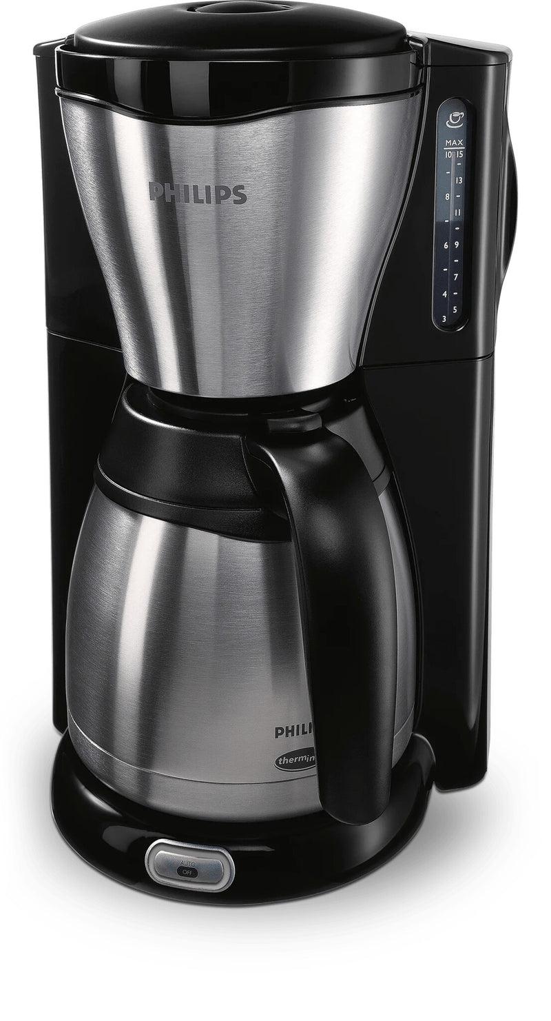 Philips Café Gaia Collection Kaffemaskine i metal med termokande