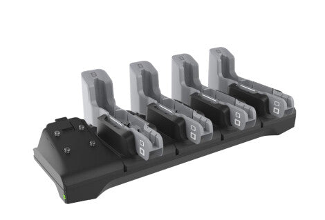 Zebra CRD-ET4X-4S8I1-01 oplader til mobil enhed Tablet Sort, Grå Vekselstrøm Indendørs