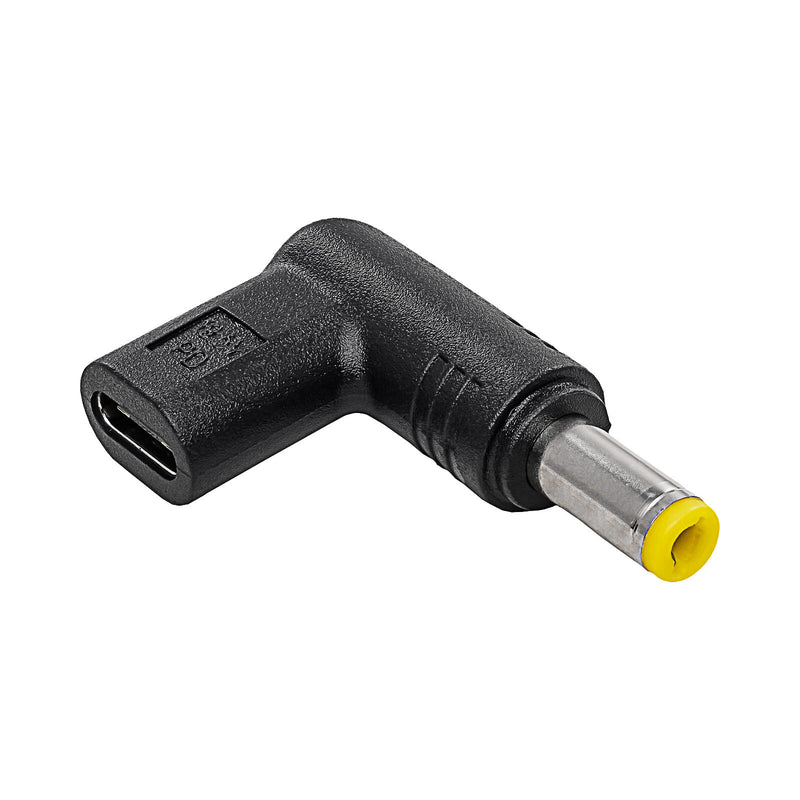 Akyga AK-ND-C01 kabel kønsskifter USB-C 5.5 x 2.5 mm Sort