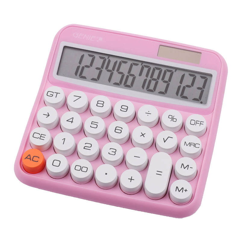 Genie 612 P regnemaskine Desktop Basis Lyserød