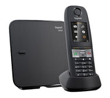 Gigaset E630 DECT telefon Nummervisning Sort