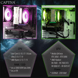 CAPTIVA Power Starter R78-379 AMD Ryzen™ 7 5700G 16 GB DDR4-SDRAM 1 TB SSD PC Hvid
