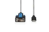 Digitus DA-70170 serielkabel Transparent 1,8 m USB Type-A RS-232