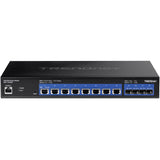 Trendnet TEG-7124WS netværksswitch Administreret L2/L3/L4 10G Ethernet (100/1000/10000) 1U Sort
