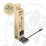 CLUB3D CSV-1552 USB grafisk adapter Sort