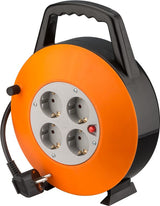 Goobay 71354 stikdåse 15 m 4 AC stikkontakt(er) Indendørs Sort, Grå, Orange