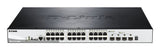 D-Link DGS-1510-28XMP Administreret L2/L3 Gigabit Ethernet (10/100/1000) Strøm over Ethernet (PoE) Sort, Grå