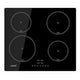 CATA IB 6324 E2 BK Sort Indbygget 59 cm Zone induktionskogeplade 4 zone(s)