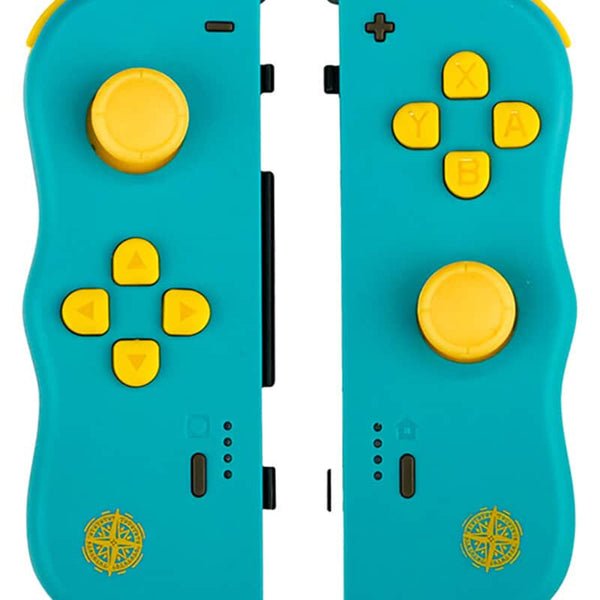 Lexip JVASWI00101 spil-controller Turkis, Gul Bluetooth Gamepad Analog/digital Nintendo Switch, Nintendo Switch OLED