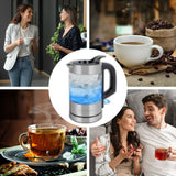 ProfiCook PC-WKS 1228 G elkedel 0,5 L 1100 W Rustfrit stål, Transparent
