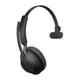 Jabra Evolve2 65 Headset Trådløs Kontor/Callcenter USB Type-A Bluetooth Opladningsstativ Sort