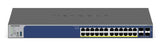 NETGEAR GS728TXP L2/L3 10G Ethernet (100/1000/10000) Strøm over Ethernet (PoE) Sort