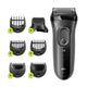 Braun Series 3 3000BT Folie shaver Trimmer Grå