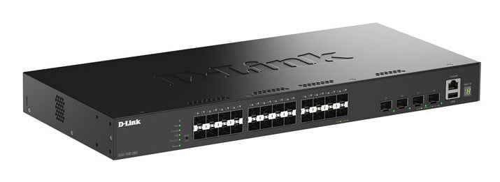 D-Link DGS-1530-28S/E netværksswitch Administreret L2 Sort