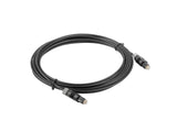 Lanberg CA-TOSL-10CC-0030-BK InfiniBand og fiberoptisk kabel 3 m Toslink Sort