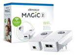 Devolo Magic 2 WiFi next Starter Kit 2400 Mbit/s Ethernet LAN Wi-Fi Hvid 2 stk