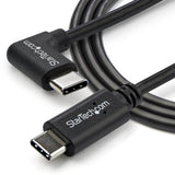 StarTech.com USB2CC1MR USB-kabel USB 2.0 1 m USB C 0,48 Gbit/sek. 60 W Sort