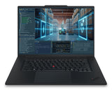 Lenovo ThinkPad P1 Gen 9 Intel Core Ultra 9 386H Mobil workstation 40,6 cm (16") WUXGA 64 GB LPDDR5x-SDRAM 1 TB SSD NVIDIA RTX PRO 2000 Blackwell Wi-Fi 7 (802.11be) Windows 11 Pro Sort Nordisk