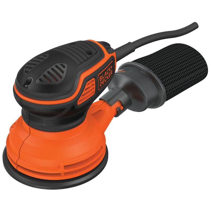 Black & Decker KA199-QS transportabel slibemaskine Skivesliber 14000 rpm Sort, Orange 240 W