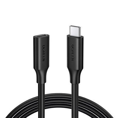 Ugreen 10387 USB-kabel USB 3.2 Gen 2 (3.1 Gen 2) 1 m USB C Sort
