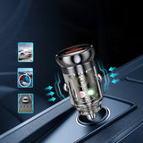 Wozinsky 5907769383915 oplader til mobil enhed Universel Sort Cigartænder Hurtig opladning Automatisk
