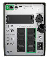 APC SMT1000IC UPS-enhed Interaktivt indgangsstik 1 kVA 700 W 8 AC stikkontakt(er)