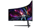 Samsung G95NC computerskærm 144,8 cm (57") 7680 x 2160 pixel Dual UHD QLED Hvid
