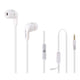 Qoltec 50801 hovedtelefoner/headset Ledningsført I ørerne Opkald/musik Hvid