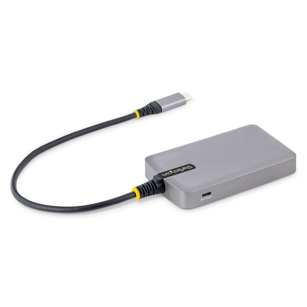 StarTech.com 5G4AB-USB-C-HUB interface hub USB 3.2 Gen 1 (3.1 Gen 1) Type-C 5000 Mbit/s Grå