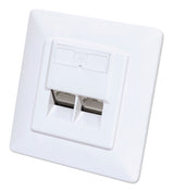 Intellinet 771900 stikkontakt 2 x RJ-45 Hvid