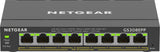 NETGEAR 8-Port Gigabit Ethernet High-Power PoE+ Plus Switch (GS308EPP) Administreret L2/L3 Gigabit Ethernet (10/100/1000) Strøm over Ethernet (PoE) Sort