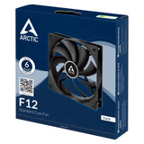 ARCTIC F12 Computerkabinet Ventilator 12 cm Sort 1 stk